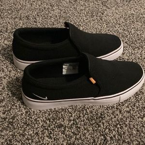Black Nike Slip On Sneakers